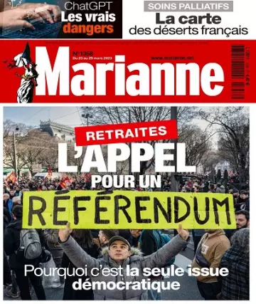Marianne N°1358 Du 23 au 29 Mars 2023 [Magazines]