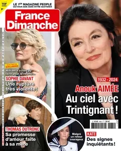 France Dimanche N.4060 - 21 Juin 2024 [Magazines]