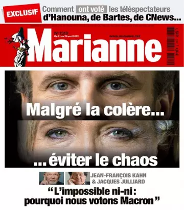 Marianne N°1310 Du 21 au 26 Avril 2022 [Magazines]