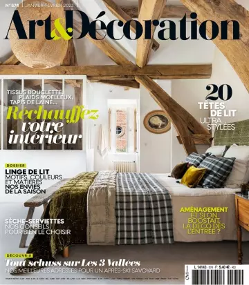 Art et Décoration N°574 – Janvier-Février 2023 [Magazines]