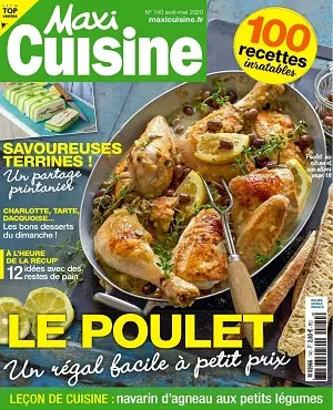 Maxi Cuisine N°140 – Avril-Mai 2020 [Magazines]