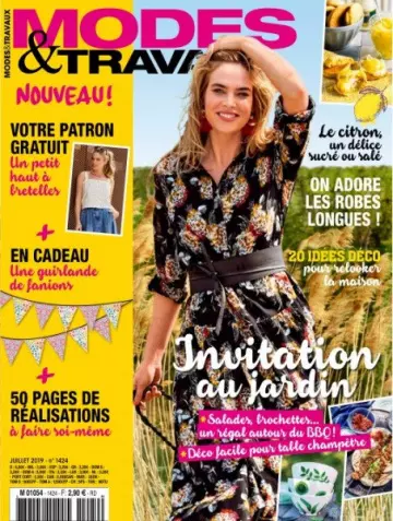 Modes & Travaux - Juillet 2019 [Magazines]