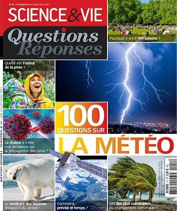 Science et Vie Questions Réponses N°41 – Juin-Août 2021 [Magazines]