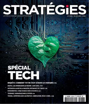 Stratégies N°2088 Du 10 au 16 Juin 2021  [Magazines]