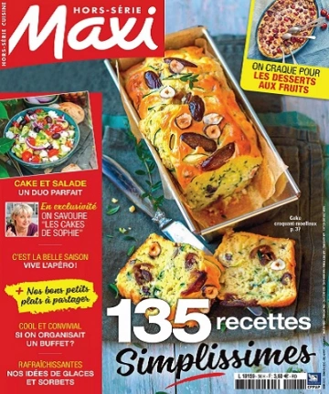 Maxi Hors Série Cuisine N°56 – Mai-Juillet 2023  [Magazines]