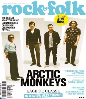 Rock et Folk N°663 – Novembre 2022 [Magazines]