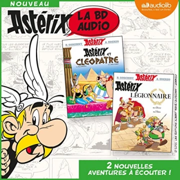 Astérix et Cléopatre , Astérix Légionnaire René Goscinny,  Albert Uderzo [AudioBooks]