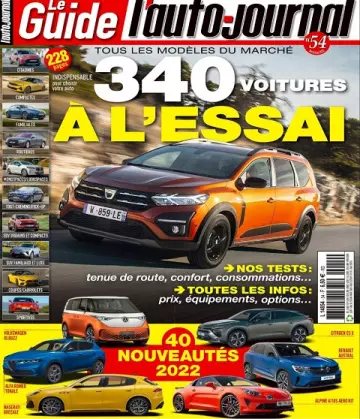Le Guide De L’Auto-Journal N°54 – Juillet 2022 [Magazines]