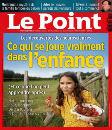 Le Point N°2609 Du 11 au 17 Août 2022  [Magazines]