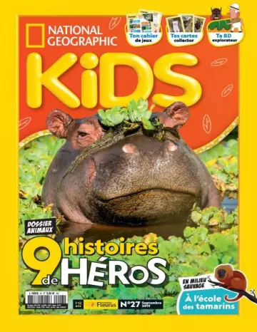 National Geographic Kids N°27 - Septembre 2019 [Magazines]