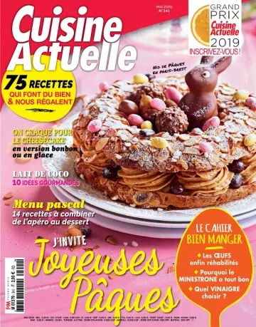 Cuisine Actuelle N°341 – Mai 2019 [Magazines]