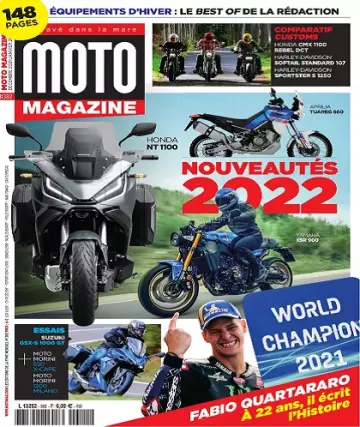 Moto Magazine N°382 – Décembre 2021-Janvier 2022 [Magazines]