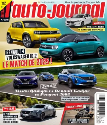 L’Auto-Journal N°1093 Du 7 au 20 Octobre 2021  [Magazines]
