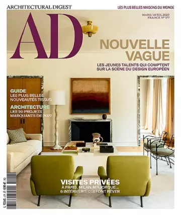 AD Architectural Digest N°177 – Mars-Avril 2023 [Magazines]