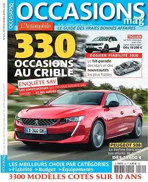 L’Automobile Occasions Mag N°64 – Février-Avril 2020 [Magazines]