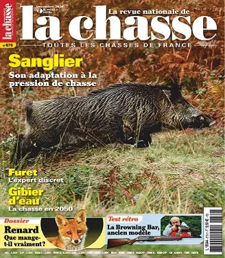 La Revue Nationale De La Chasse N°879 – Décembre 2020 [Magazines]