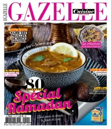 Gazelle Cuisine Hors Série N°1 – Spécial Ramadan 2022 [Magazines]
