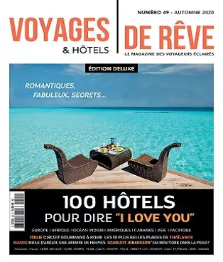 Voyages et Hôtels De Rêve N°49 – Automne 2020 [Magazines]