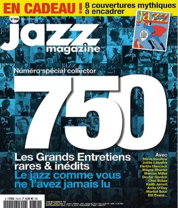 Jazz Magazine N°750 – Juillet 2022 [Magazines]