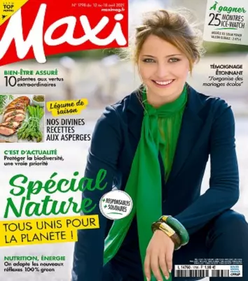 Maxi N°1798 Du 12 au 18 Avril 2021  [Magazines]