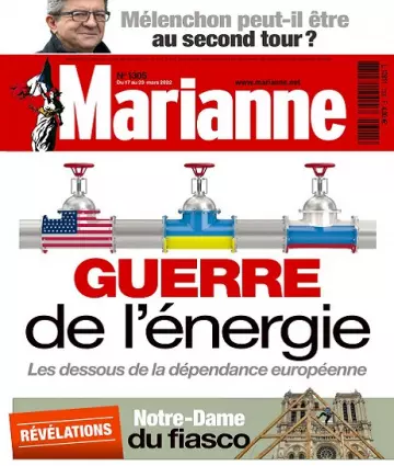 Marianne N°1305 Du 17 au 23 Mars 2022 [Magazines]