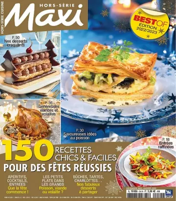Maxi Hors Série Cuisine N°57 – Décembre 2022-Janvier 2023 [Magazines]