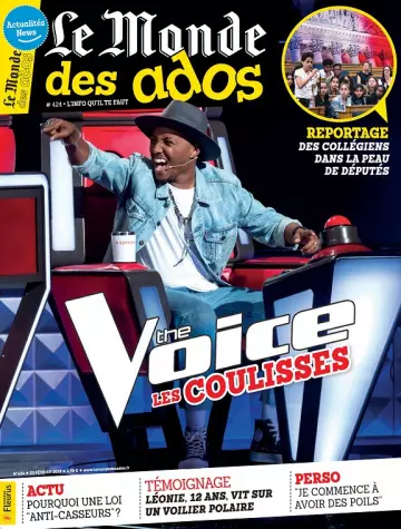 Le Monde des Ados N°424 Du 20 Février 2019 [Magazines]