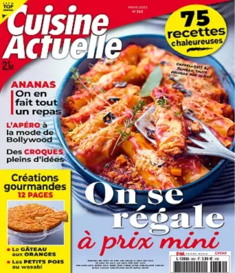 Cuisine Actuelle N°362 – Mars 2021 [Magazines]