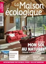La Maison Ecologique N°63  [Magazines]