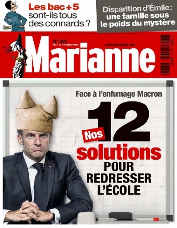 Marianne N°1382 Du 7 au 13 Septembre 2023 [Magazines]