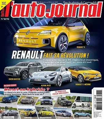 L’Auto-Journal N°1076 Du 28 Janvier 2021 [Magazines]