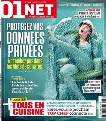 01Net N°949 Du 7 au 20 Avril 2021  [Magazines]