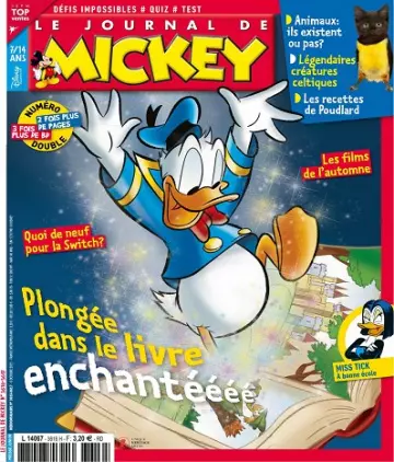 Le Journal De Mickey N°3616 Du 6 au 12 Octobre 2021  [Magazines]