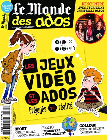 Le Monde des Ados - 20 Novembre 2019 [Magazines]