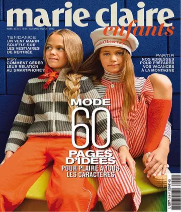 Marie Claire Enfants Hors Série N°25 – Automne-Hiver 2022 [Magazines]