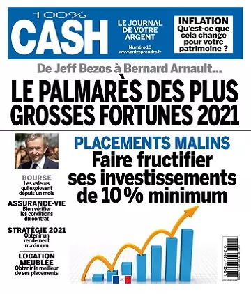 100% Cash N°10 – Juillet-Août 2021 [Magazines]