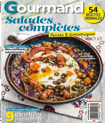 Gourmand N°475 Du 11 Janvier au 7 Février 2022  [Magazines]