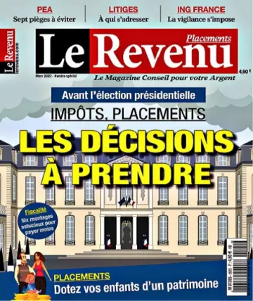Le Revenu Placements N°292 – Mars 2022 [Magazines]