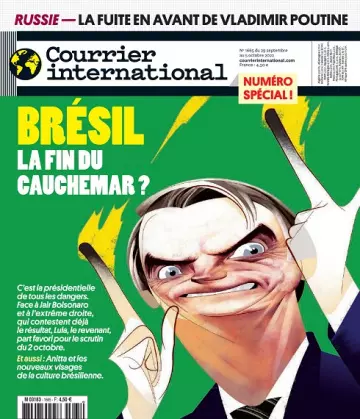 Courrier International N°1665 Du 29 Septembre 2022 [Magazines]