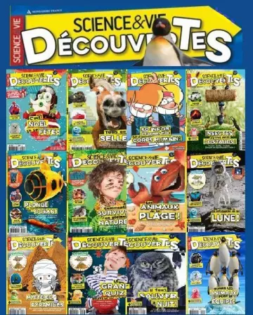 Science & Vie Découvertes - Année 2019 complète  [Magazines]
