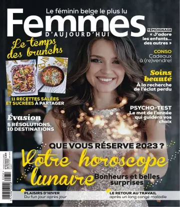 Femmes D’Aujourd’hui N°52 Du 29 Décembre 2022 [Magazines]