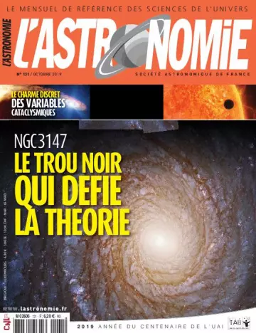 L’Astronomie - Octobre 2019  [Magazines]