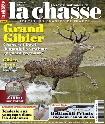 La Revue Nationale De La Chasse N°893 – Février 2022 [Magazines]