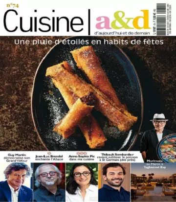 Cuisine A&D N°74 – Novembre-Décembre 2022 [Magazines]