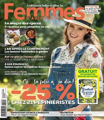 Femmes D’Aujourd’hui N°10 Du 11 Mars 2021 [Magazines]