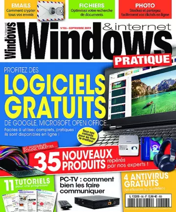 Windows et Internet Pratique N°86 – Septembre 2019 [Magazines]
