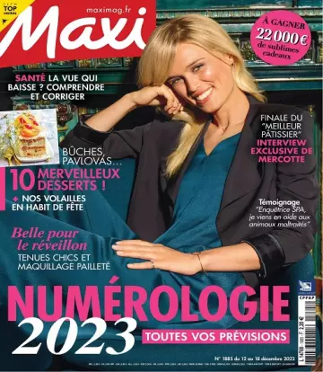 Maxi N°1885 Du 12 au 18 Décembre 2022  [Magazines]