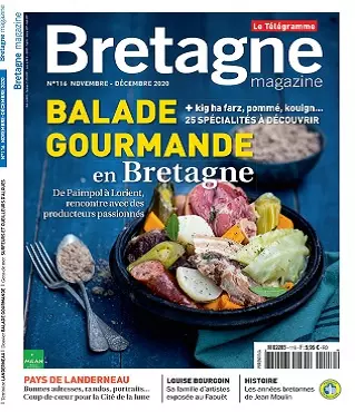 Bretagne Magazine N°116 – Novembre-Décembre 2020 [Magazines]