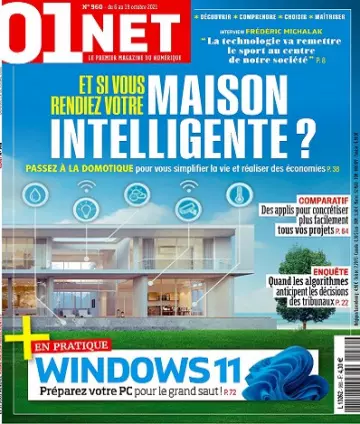 01Net N°960 Du 6 au 19 Octobre 2021  [Magazines]