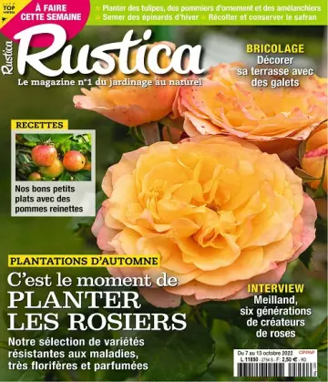 Rustica N°2754 Du 7 au 13 Octobre 2022 [Magazines]